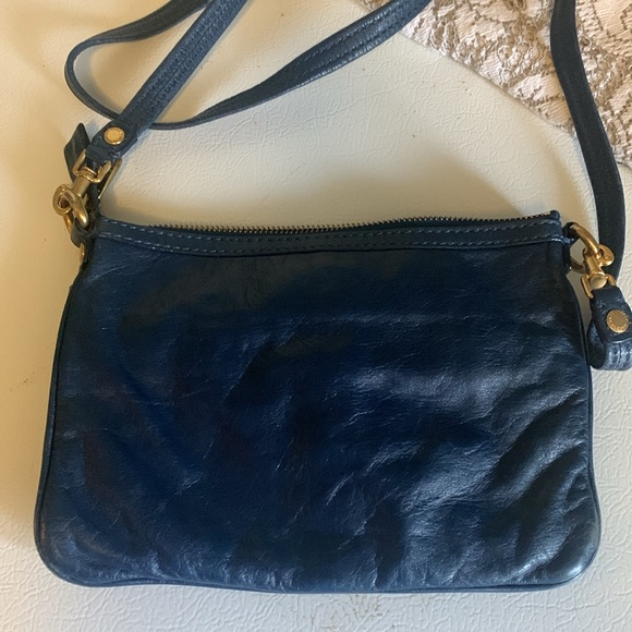 Marc by Marc Jacobs Turnlock Crossbody Bag (Cobalt/Gold) - Picture 3 of 4